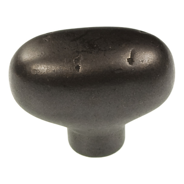 Carbonite 1-7/8 Inch Oval Cabinet Knob